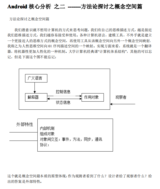 Android核心分析 中文PDF-何以博客