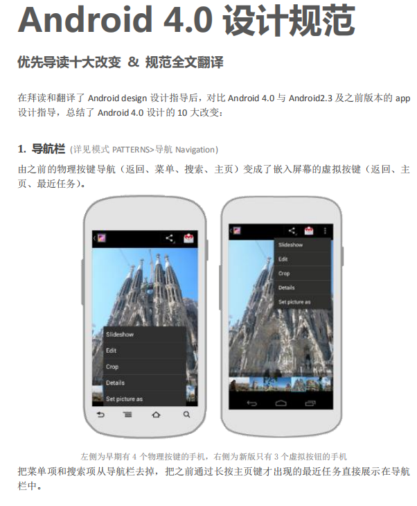 Android4.0设计规范 中文PDF-何以博客