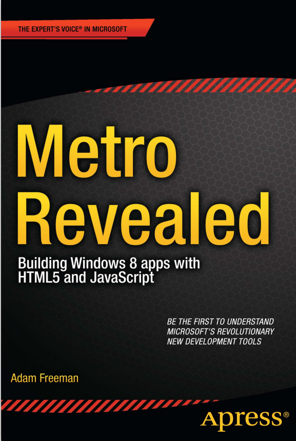 Metro揭密 HTML5和Java脚本构建Windows8的应用程序 PDF_黑客教程-何以博客