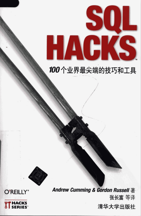 SQL HACKS 100个业界最尖端的技巧和工具 中文 PDF_黑客教程-何以博客