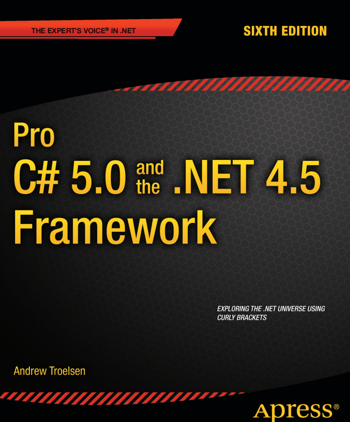 Pro C# 5.0与.NET 4.5高级程序设计（第6版） 英文pdf_NET教程-何以博客