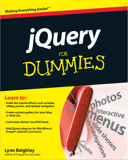 jQuery For Dummies pdf_前端开发教程-何以博客