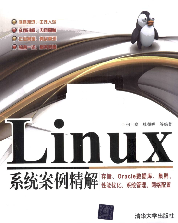 Linux系统案例精解 存储、Oracle数据库、集群、性能优化、系统管理、网络配置_操作系统教程-何以博客