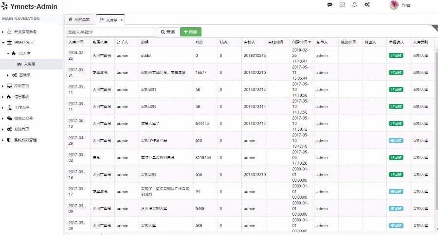 ASP.NETMVC5+EF6后台管理系统Ymnets快速开发框架源码带工作流