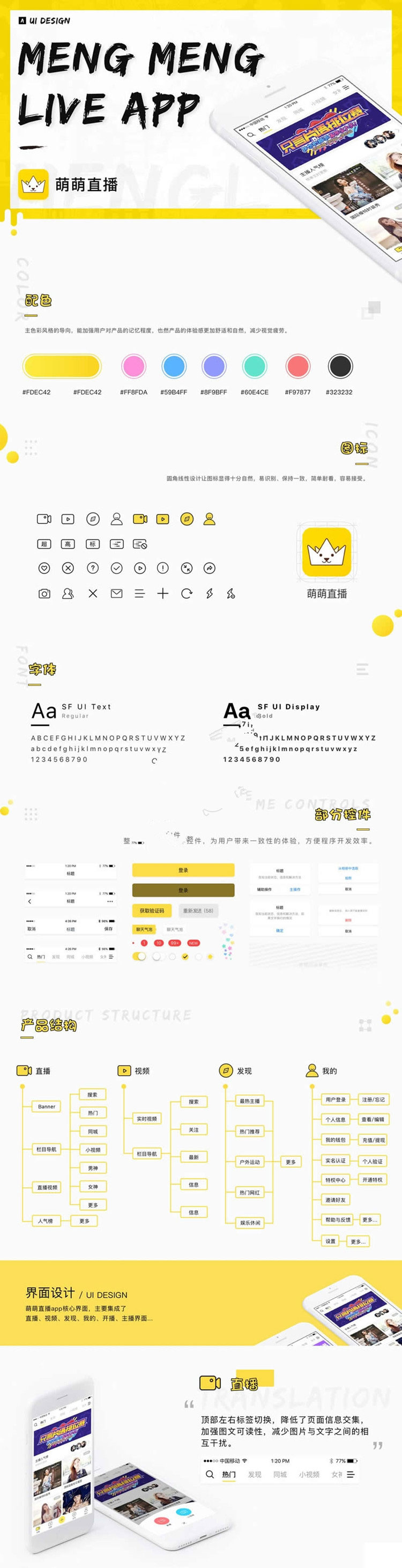 新款萌萌直播社交视频社区APP源码安卓+ios双端原生源码后端+代理端源码-ss-何以博客