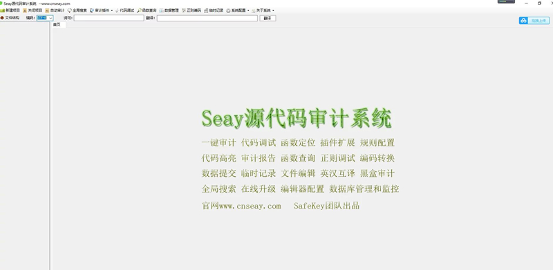 【去马修复版】SEAY代码审计系统源码独家去除后门/排门-ss-何以博客