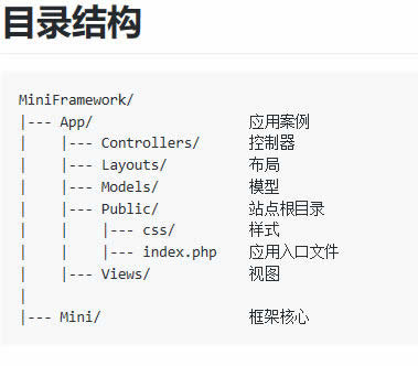 PHP 开源框架 MiniFramework v2.3.0-何以博客