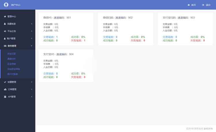 可运营级别的第三方支付平台源码 多支付渠道,新增拼多多支付+支付宝当面付+代理功能