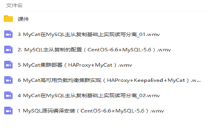 MySQL高可用读写分离集群项目案例实战视频教程-何以博客