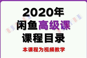 懒觉猫闲鱼初级课程+高级课程：教你60秒选出日赚300元闲鱼爆款产品-何以博客