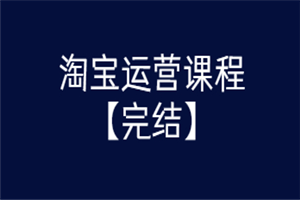 某团队淘宝运营课程 从入门到精通玩转淘宝【完结-高清无水印】-何以博客