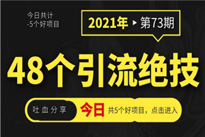 吐血分享48个引流绝技，再没粉丝只能怪自己了-何以博客