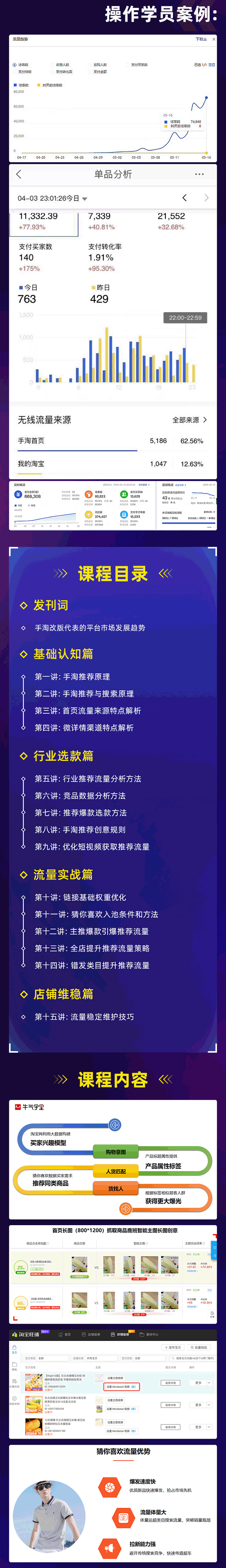 2021打爆手淘推荐流量新玩法：洞悉平台改版背后逻辑，快速拉升店铺首页流量