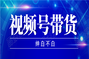 2020年9月红利项目：视频号带货，实测单个账号稳定日收入300左右-何以博客