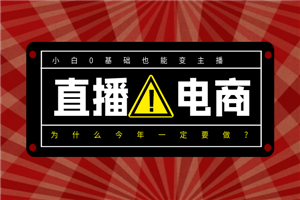 为什么今年一定要做直播电商-何以博客