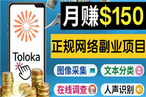 正规网络副业赚钱平台Toloka，利用业余时间月赚150美元-何以博客