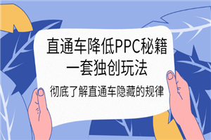 直通车降低PPC秘籍，一套独创玩法：彻底了解直通车隐藏的规律-何以博客