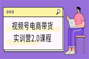 视频号电商带货实训营2.0课程-何以博客