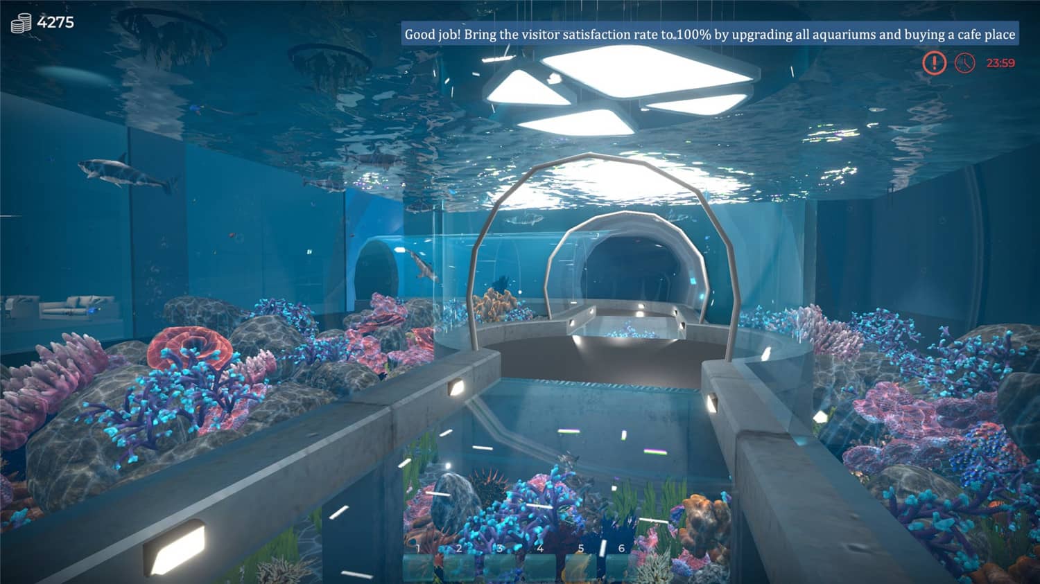 Aquarist – 建造水族馆，养鱼，发展你的事业！