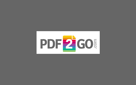 PDF2GO – 功能强大的免费PDF在线文档编辑转化器